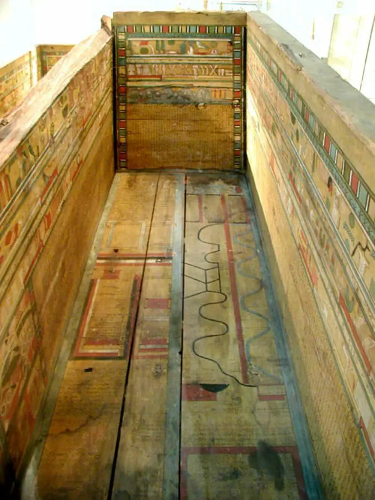3 The Worlds Oldest Underworld Map Was Found Inscribed On An Ancient Egyptian Coffin