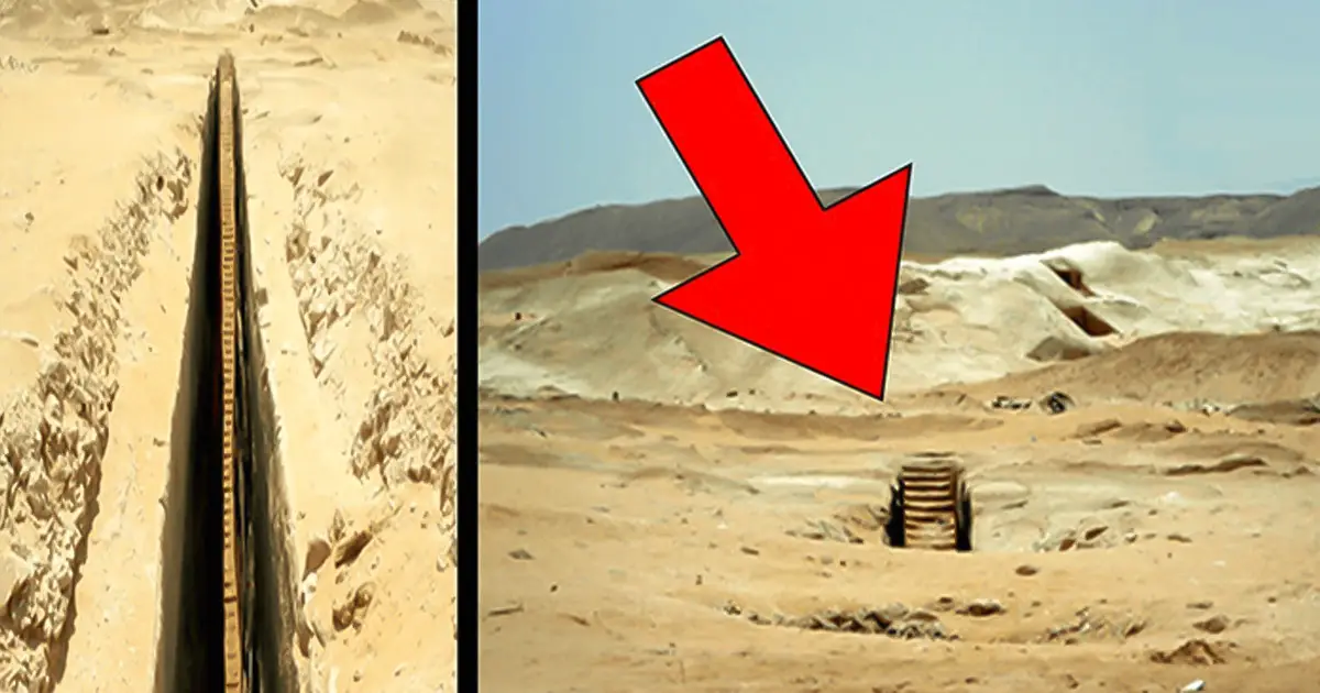 On the Giza plateau, unexplained ancient staircases have been discovered (video)