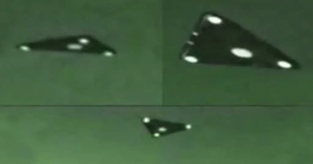 this is not an alien ufo from outer space this is actually a top secret anti gravity plane called tr 3b1