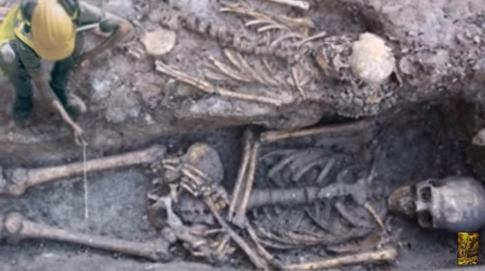1 On an Alaskan mound graveyard mysterious giant remains were discovered
