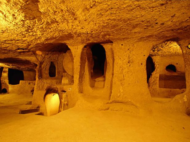 4 Massive underground tunnels dating back 12000 years exist and stretch from Scotland to Turkey