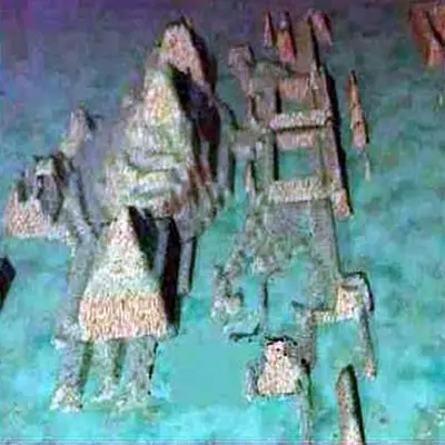 4 8.5 Mile Long Satellite Image Reveals an Ancient Pyramid from the City of Atlantis