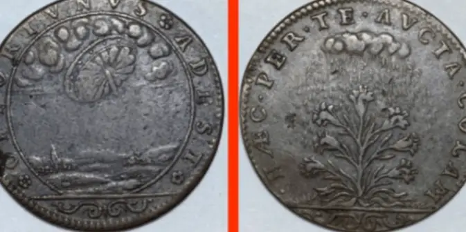bizarre coins of uncertain origin with alien and ufo engraved found in egypt3