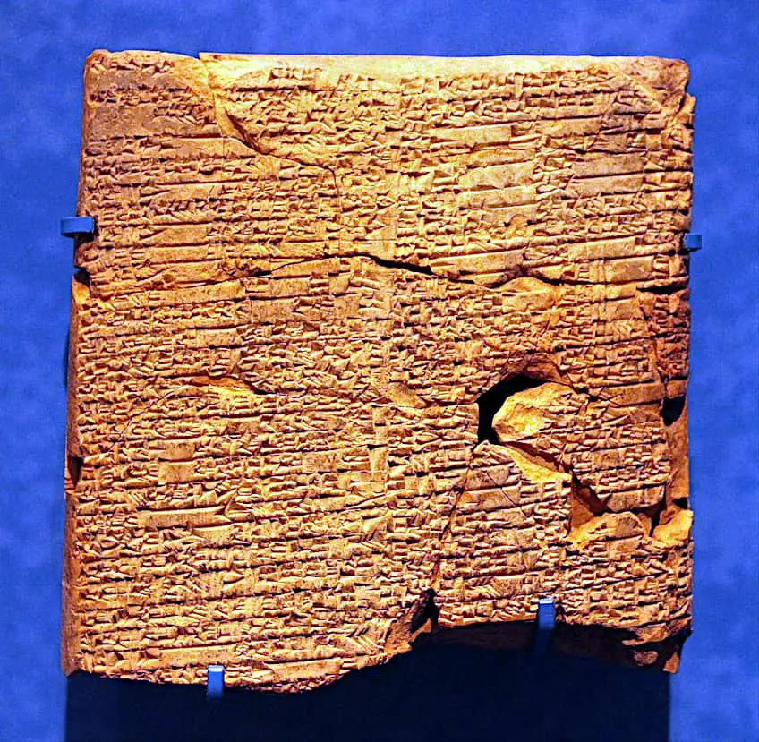 Sumerian Gilgamesh Myth Tablet